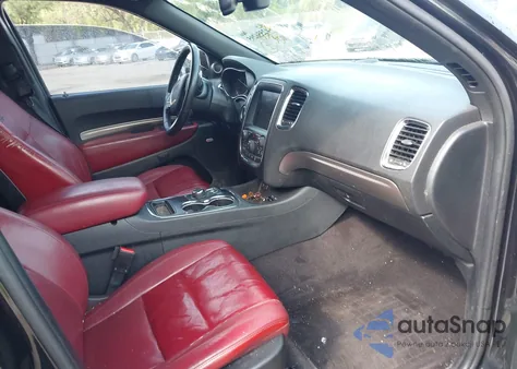 2016 Dodge Durango R/T z USA, uszkodzony, nr VIN 1C4SDHCT7GC301598